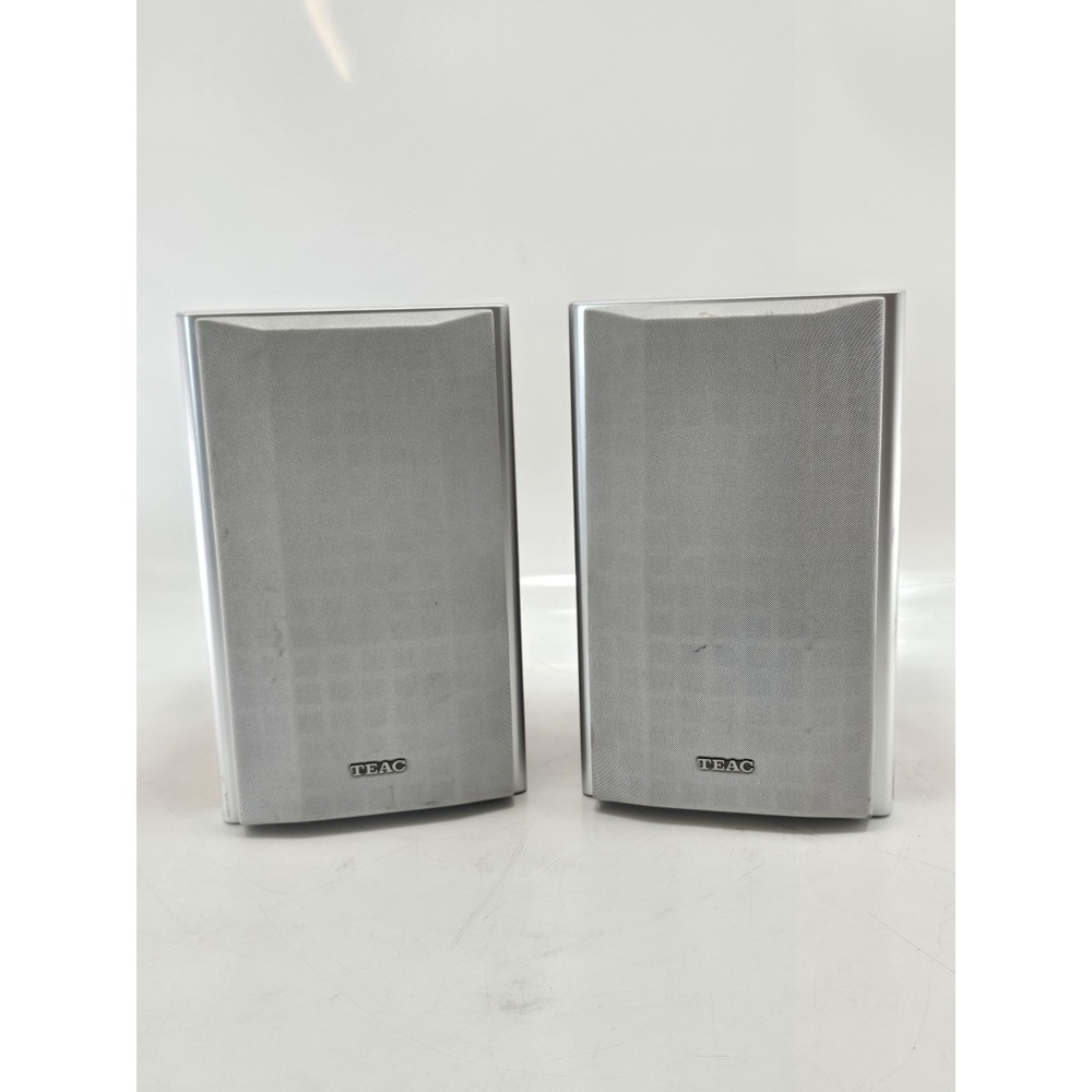 2 LOT TEAC Bookshelf Hi-Fi Stereo‎ Speakers 2-Way System 15W Tested and Working